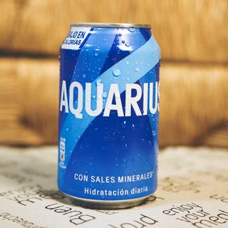 Aquarius Limón lata 330ml.