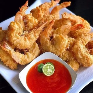 Deep Fried Prawns