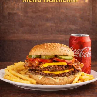 Menu HEATCLIFF - NY Smash Burger + bibita a scelta
