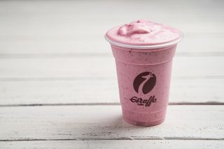 Молочный коктейль клубничный (450мл)