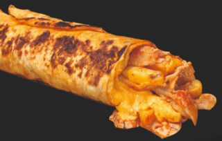 Shaorma la lipie cu sos curry (turkish)