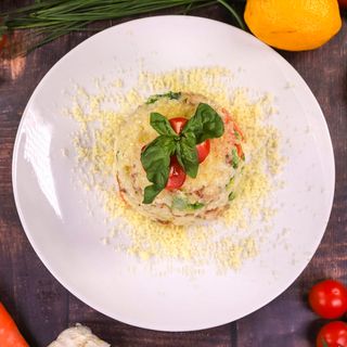 Ризото с пиле и зеленчуци