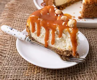Cheesecake al caramello