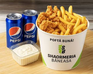 MEGA BUCKET CRISPY 1000g  2 DOZE