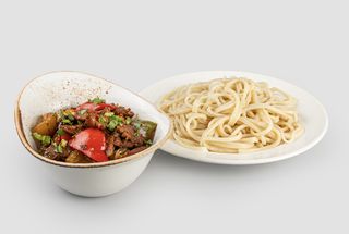 Айрим сай с говядиной и лапшой M