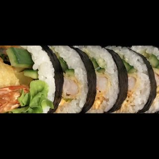 -Krewetka w tempurze/warzywa/ostry majonez