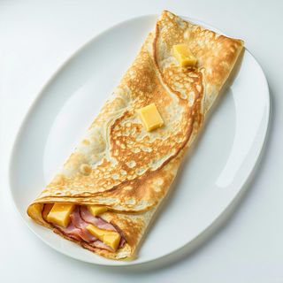 Палачинка с шунка и кашкавал