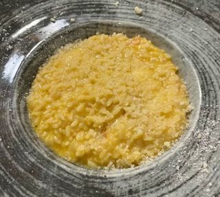 Risotto zucca e provola