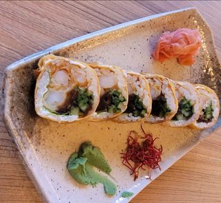 Tamagomaki ebi ten