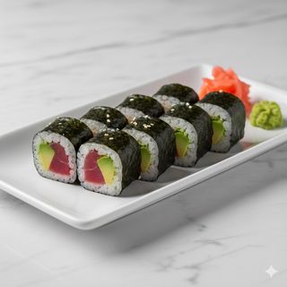 Maki Atun y Aguacate