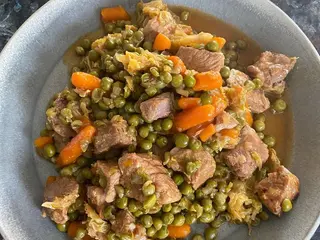 Porc Sauté Au Petit Pois