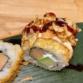 Salmón Roll Frito Crujiente(8 Pza.)