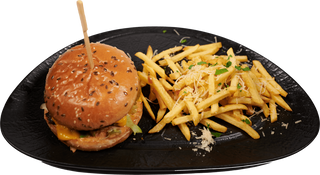 Meniu Egg & Bacon Burger