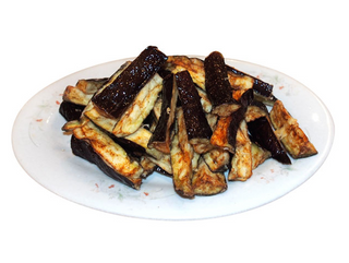 105. Пържен патладжан