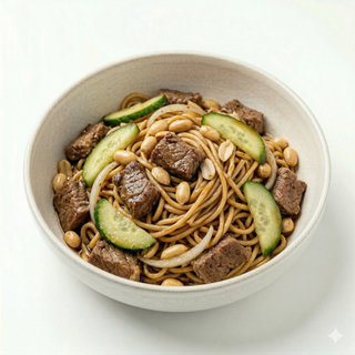Noodles cu vita 