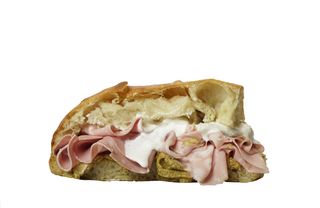 Panini Mortadella cu fistic