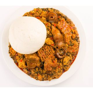 Garry with Goat Meat