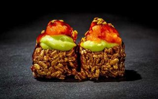 286. Black oro tempura roll