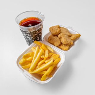 Menù chicken nuggets - 6 pezzi