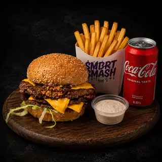 Wolf smash burger obrok