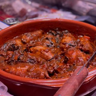 Calamares Rellenos Cut Fish