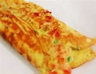 Omelete de Gambas