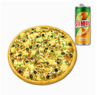 Vegetariana Pequena 23cm + Oferta Bebida 33cl