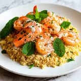 Couscous with Salmon&Shrimp