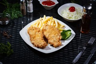 Snitel cotlet de porc