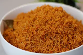 Special Jollof Rice & Coca Cola