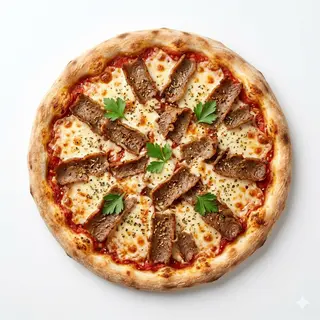 Pizza De Ternera (Mediana)