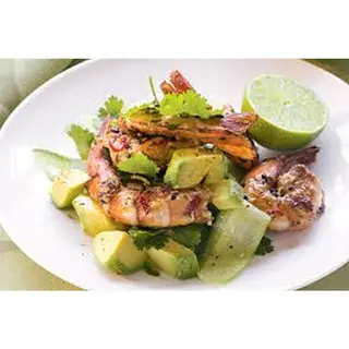 Lime Green Prawns