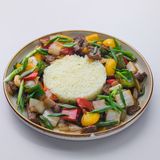 Мясо по-тайски с рисом