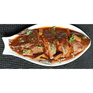 Whole Fried Fish Stew