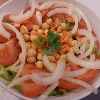 Salada composta vegan
