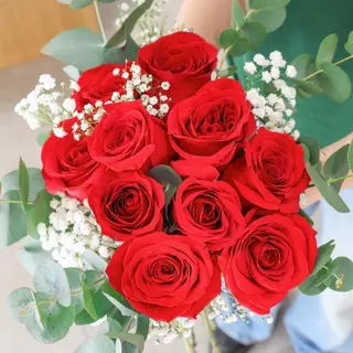 Ramo de 10 rosas rojas · Collserola