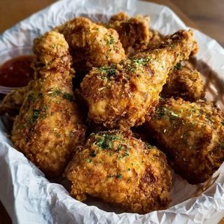 ¼ Chicken Deep Fried Plain