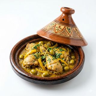 Tajine De Pollo Al Limón