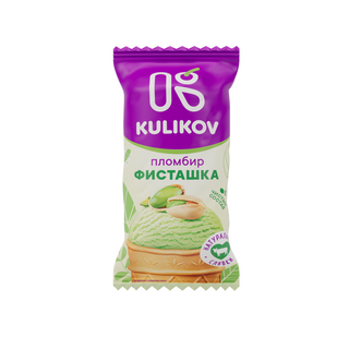 Мороженое "Фисташковый пломбир" в вафельном стаканчике (0,09 кг)