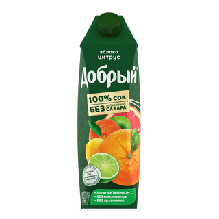 Բնական հյութ դոբրի 1լ