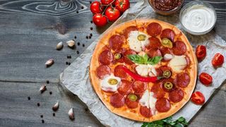 Pizza Diavola Stracciata Ø32cm