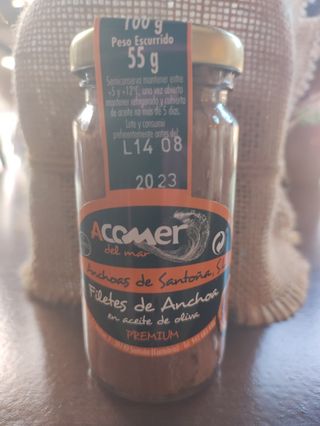 Filetes de Anchoas en Aceite de Oliva SANTOÑA
