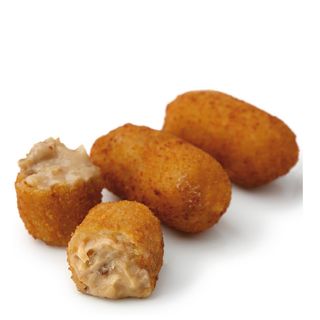 Croquetas gambas al ajillo 