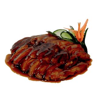 Pato Frito con Salsa Teriyaki