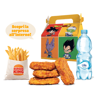 King junior nuggets menù