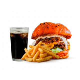 Menú Hamburguesa Con Mayonesa De Trufa
