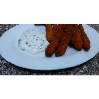 Fish Fingers With Tartar Sauce