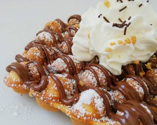 Waffle Bubble 2 Toppings