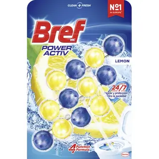 Bloc WC Power Active Triple Limón Bref