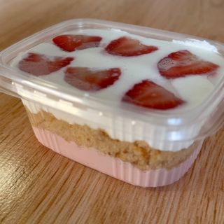Bolo no Pote - Morango Cremoso